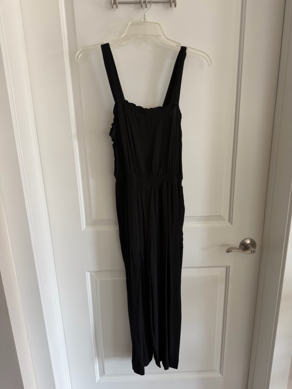 Madewell Black Sleeveless Jumpsuit